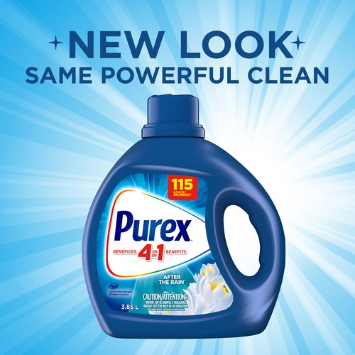 Purex Liquid Laundry Detergent After The Rain 3.85 L