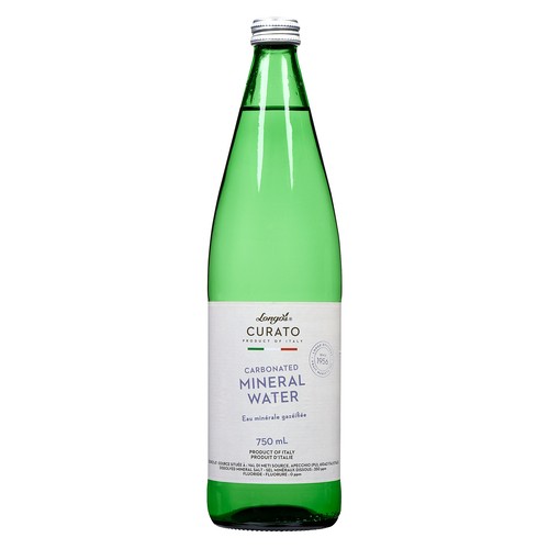 Longo's Curato Carbonated Mineral Water 750 ml