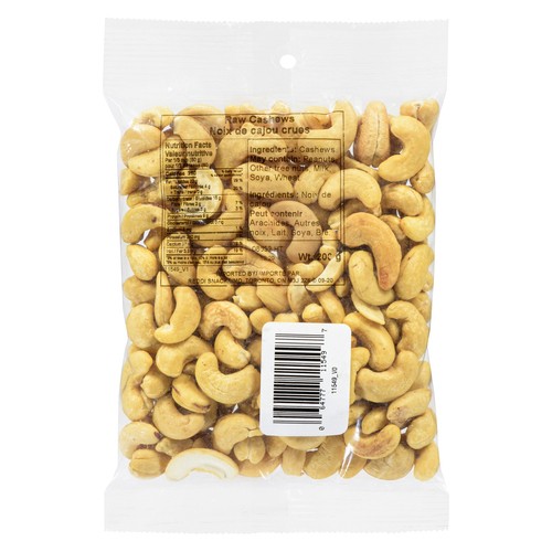 Reddi Snack Cashews Raw 200 g