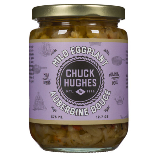 Chuck Hughes Eggplant Spread Mild 375 ml