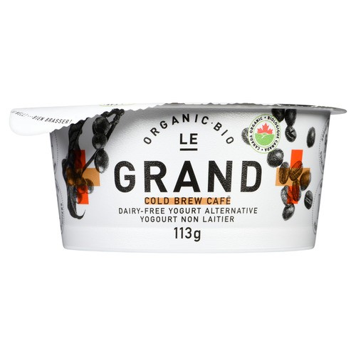 LeGrand Organic Dairy Free Yogurt Alternative Cold Brew Cafe 113 g