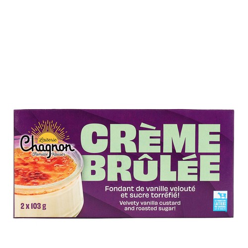 Chagnon Dessert Crème Brulee 206 g