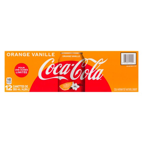 Coca-Cola Orange Vanilla 12 x 355 ml (cans)