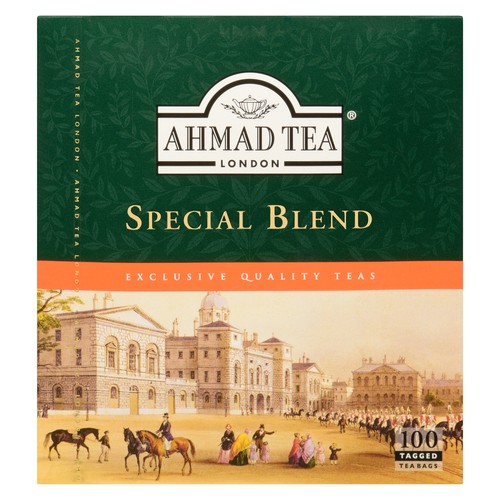 Ahmad Tea London Special Blend 100 Tagged Tea Bags