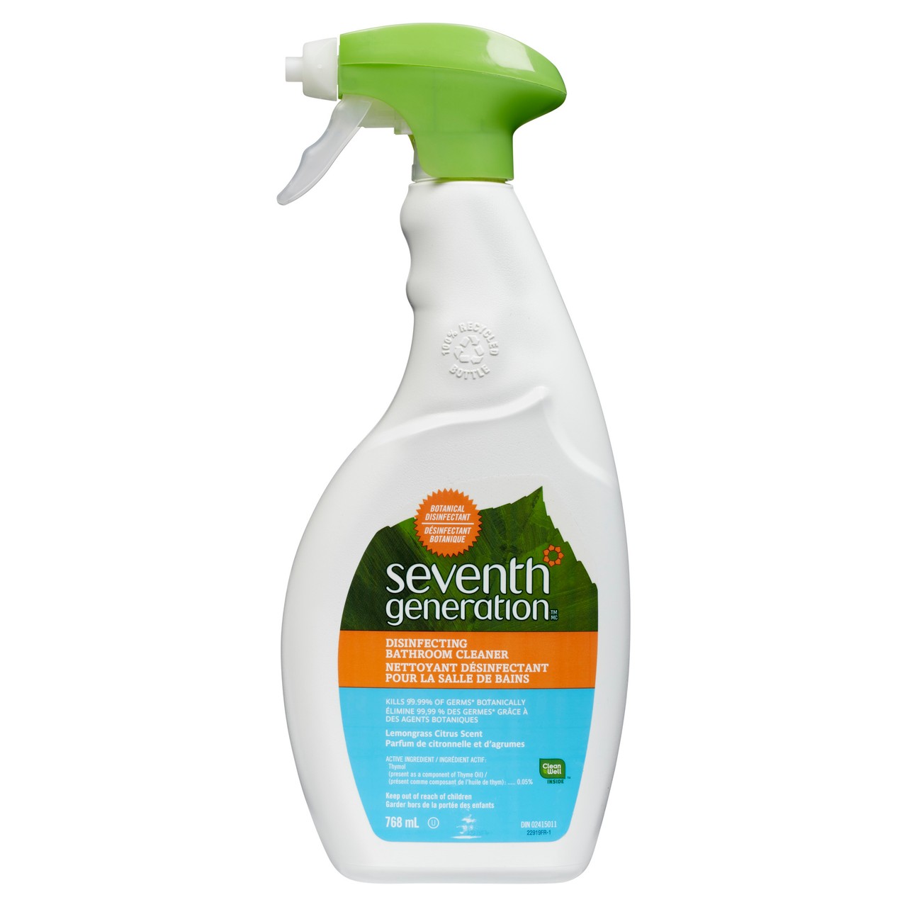 Seventh Generation Bathroom Disinfectant Cleaner 768 ml - Voilà Online ...