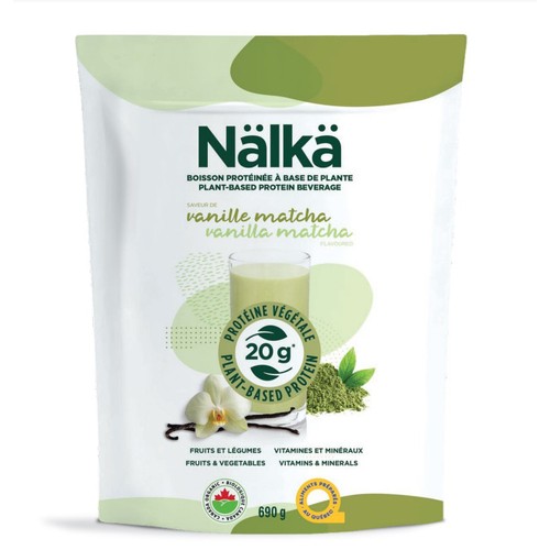 Nälkä Plant Based Protein Drink Vanilla Matcha 690 g