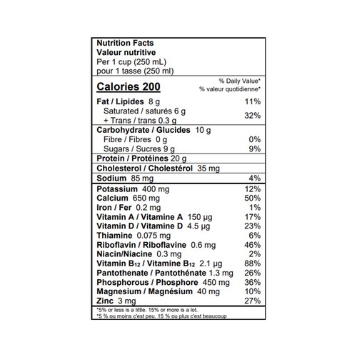 Lactantia UltraPur 3.25% Milk Ultra-Filtered 20 g Protein 1.5 L