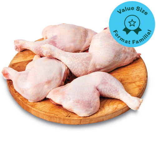 Chicken Leg Quarters Value Size 3-5 Pieces