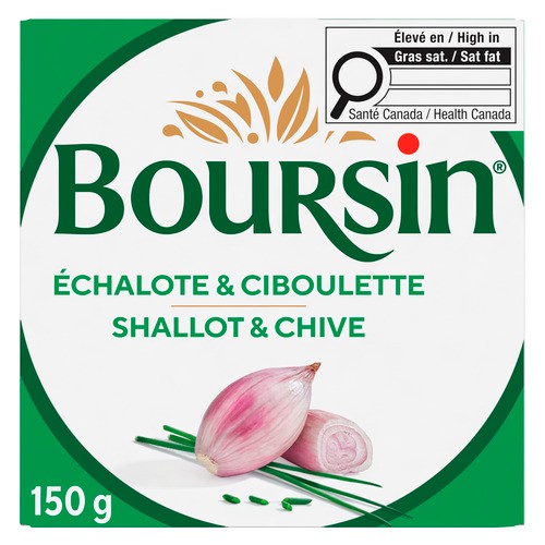 Boursin Cheese Shallot & Chive 150 g
