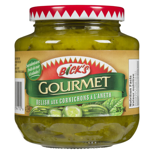 Bick's Gourmet Relish Tangy Dill 375 ml