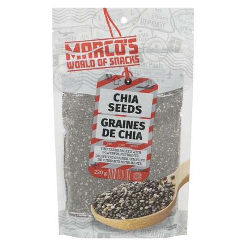 Marco's World Of Snacks Chia Seeds 220 g