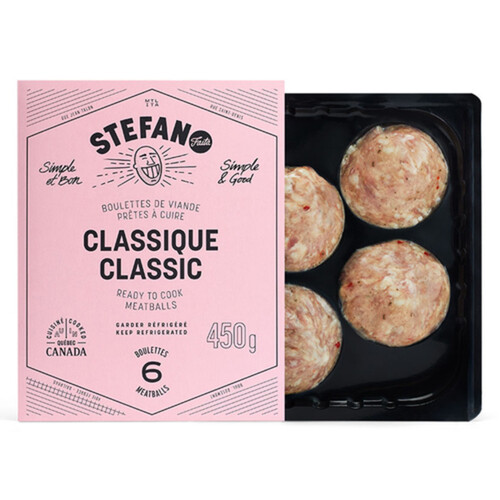 Stefano Pork Meatballs Classic 450 g