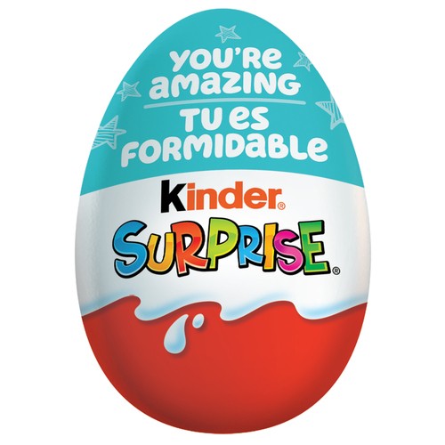 Kinder Surprise Single Egg Milk Chocolate With Milky Lining 20 g