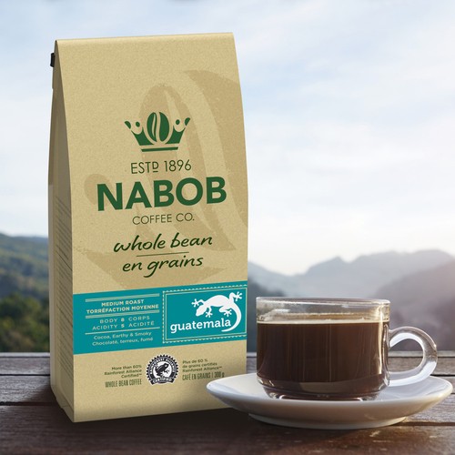 Nabob Whole Bean Coffee Medium Roast Guatemala 300 g