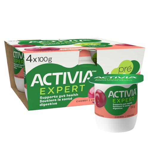 Activia Expert Yogurt Pre & Probiotics Cherry 4 x 100 g