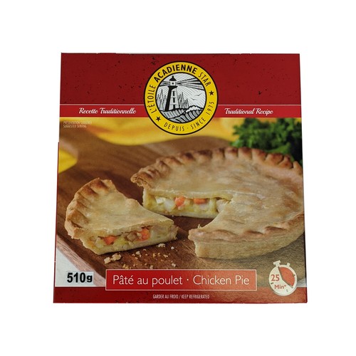 Etoile Acadienne Frozen Chicken Pie 400 g