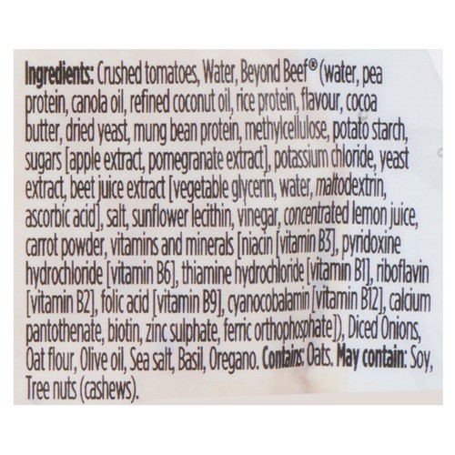 Nona Vegan Sauce Bolognese Style Rich Creamy 300 ml