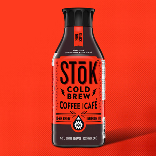 Stok Cold Brew Coffee Black Lightly Sweetened 1.42 L (bottle)