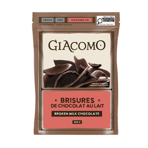 Giacomo Milk Chocolate Broken 350 g