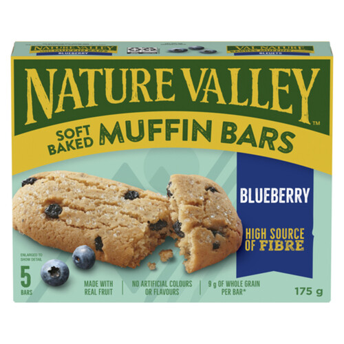 Nature Valley Muffin Bars Blueberry 175 g