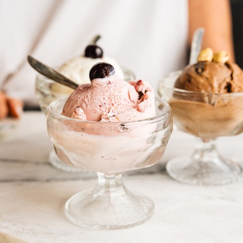 Stefano Faita Gelato Cherry And Dark Chocolate 500 ml