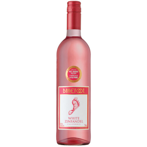 Barefoot White Zinfandel Wine 750 ml (bottle)