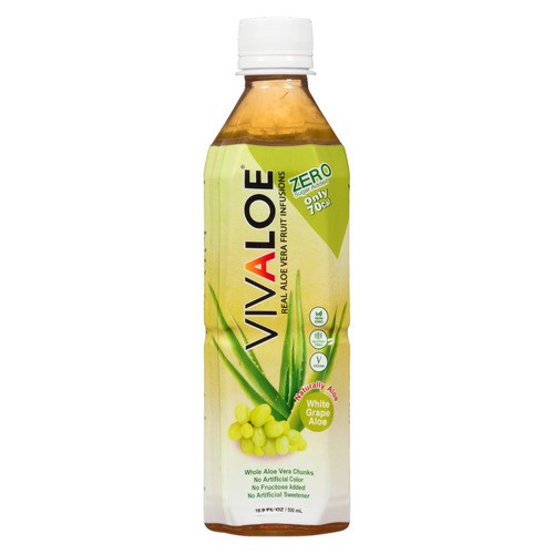 Vivaloe Drink White Grape 500 ml (bottle)