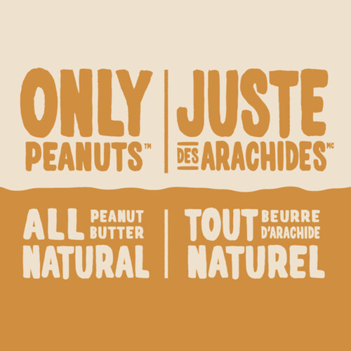 Kraft Only Peanuts All Natural Peanut Butter with Honey 750 g