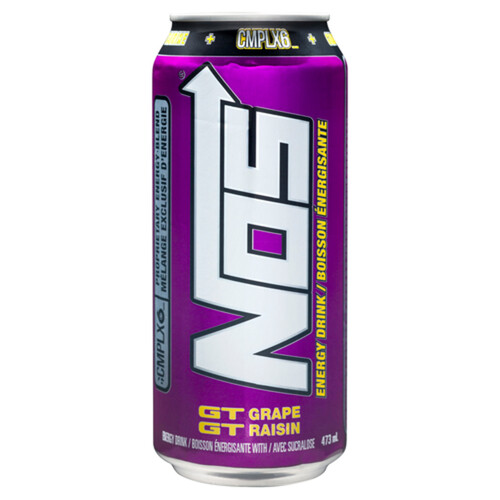 NOS Energy Drink GT Grape 473 ml (can)