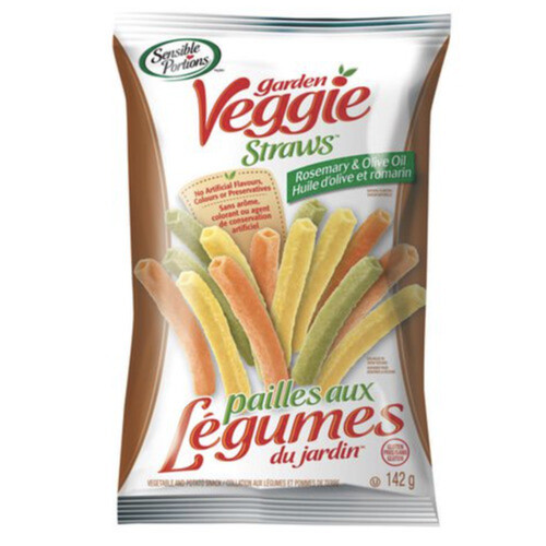 Sensible Portions Garden Veggie Straws Rosemary & Olive Oil 120 g