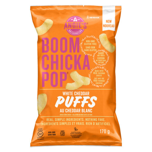 Angie's Boom Chicka Pop Puffs White Cheddar 170 g