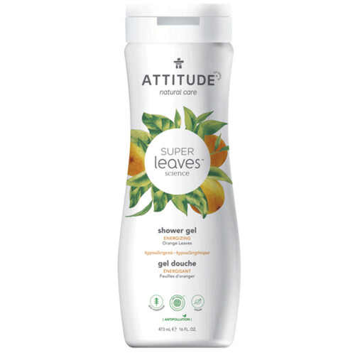 Attitude Energizing Body Wash Natural 473 ml