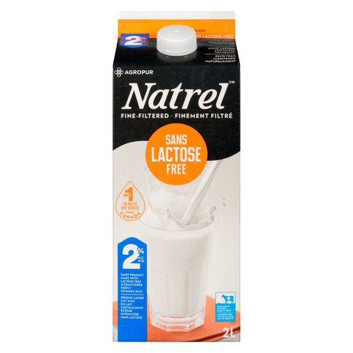 Natrel Lactose-Free 2% Milk 2 L