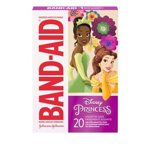 Band-Aid Disney Princess Assorted Size Bandage 20 EA