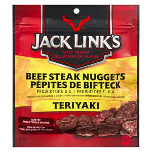 Jack Link's Beef Steak Nuggets Teriyaki 81 g