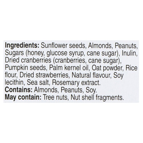 Kind Gluten-Free Nut Bars Sunflower Seeds & Strawberry 5 x 40 g