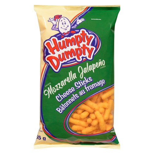Old Dutch Humpty Dumpty Cheese Sticks Mozzarella Jalapeño Flavour  265 g