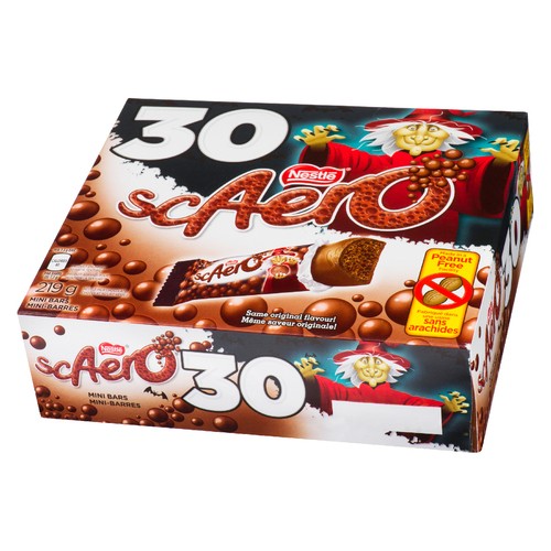 Nestlé Aero Chocolate Bar Minis Halloween Scareo 30 Count 219 g