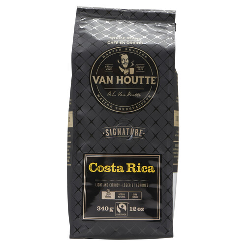 Van Houtte Whole Bean Coffee Costa Rica Light And Citrusy 340 g
