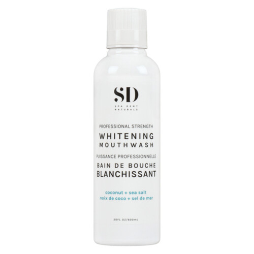 Spa Dent Naturals Whitening Mouthwash Coconut + Sea Salt 600 ml