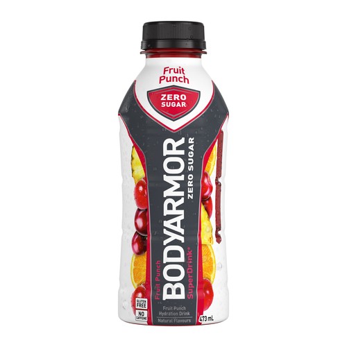 Body Armor No Sugar Drink Fruit Punch 473 ml (bottle)