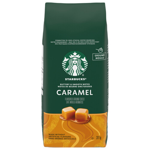Starbucks Ground Coffee Natural Caramel Flavour 311 g
