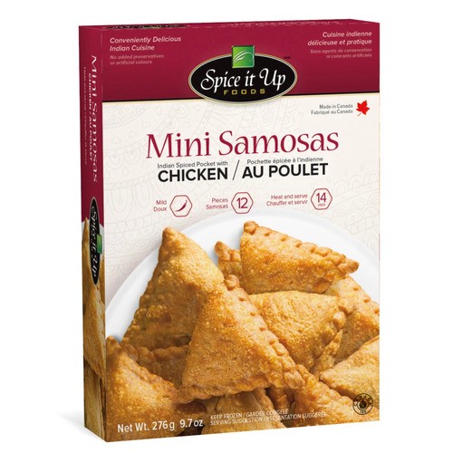 Spice It Up Foods Mini Chicken Samosa 276 g (frozen)