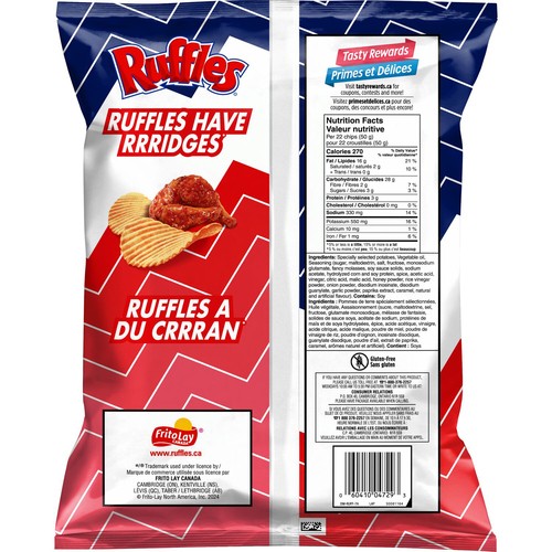 Ruffles Potato Chips Sweet & Spicy 200 g