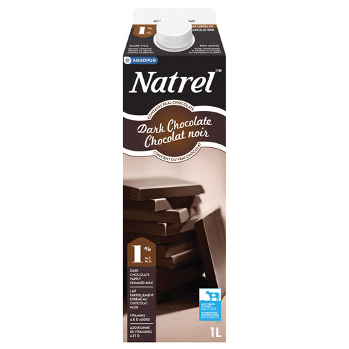 Natrel 1% Dark Chocolate Milk 1 L