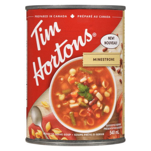 Tim Hortons Soup Minestrone 540 ml