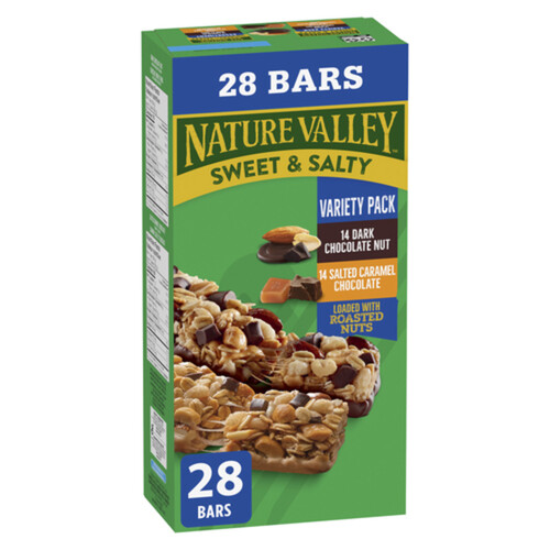 Nature Valley Granola Bars Sweet And Salty Nut Variety Pack 980 g