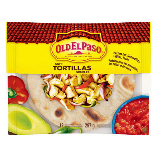 Old El Paso Soft Tortillas Medium 297 g