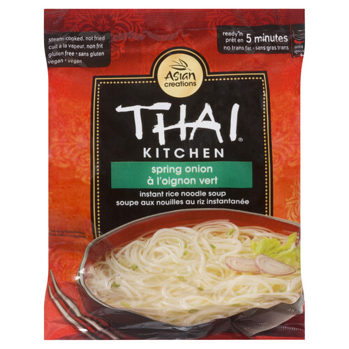 Thai Kitchen Gluten-Free Instant Rice Noodles Soup Spring Onion 45 g