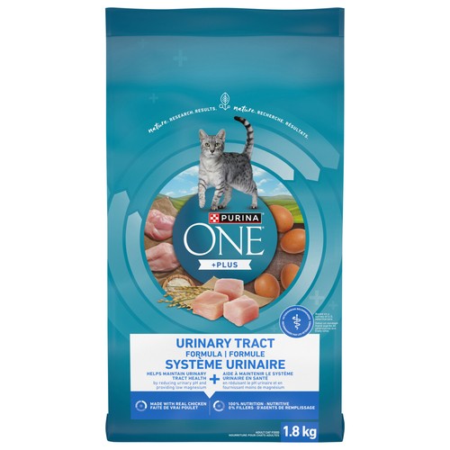 Purina ONE +Plus Dry Cat Food Urinary Tract Formula Chicken 1.8 kg